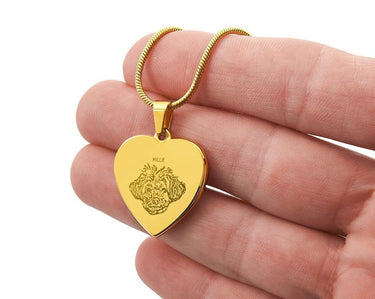 Custom Heart Necklace - Furiendship